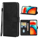 Leather Phone Case For Redmi Note 10 Pro 5G / Poco X3 GT(Black) - 1