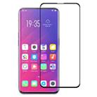 3D Curved Edge Full Screen Tempered Glass Film For OPPO Find X(Black) - 1