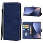 Leather Phone Case For Xiaomi 12X(Blue) - 1