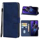 Leather Phone Case For Tecno Pova 5G(Blue) - 1