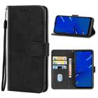 Leather Phone Case For Samsung Galaxy M33 5G(Black) - 1