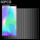 50 PCS 0.26mm 9H 2.5D Tempered Glass Film For Cubot X19S - 1