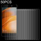 50 PCS 0.26mm 9H 2.5D Tempered Glass Film For Tecno P51 - 1