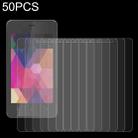 50 PCS 0.26mm 9H 2.5D Tempered Glass Film For Tecno S1 - 1