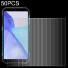 50 PCS 0.26mm 9H 2.5D Tempered Glass Film For Ulefone Armor X9 Pro - 1