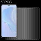 50 PCS 0.26mm 9H 2.5D Tempered Glass Film For Ulefone Note 6P - 1