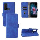 For TCL 20 XE Skin Feel Magnetic Flip Leather Phone Case(Blue) - 1