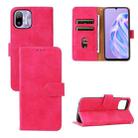 For Ulefone Note 6 Skin Feel Magnetic Flip Leather Phone Case(Rose Gold) - 1