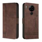 For Blackview A80 Retro Skin Feel Horizontal Flip Soft TPU + PU Leather Phone Case(Coffee) - 1