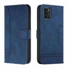 For Oukitel K9 Pro Retro Skin Feel Horizontal Flip Soft TPU + PU Leather Phone Case(Blue) - 1