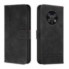 For Oukitel WP13 Retro Skin Feel Horizontal Flip Soft TPU + PU Leather Phone Case(Black) - 1
