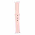 King Kong Silicone Watch Band For Apple Watch Series 9&8&7 41mm / SE 3&SE 2&6&SE&5&4 40mm / 3&2&1 38mm(Pink) - 1