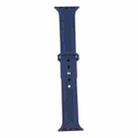 King Kong Silicone Watch Band For Apple Watch Ultra 49mm&Watch Ultra 2 49mm / Series 9&8&7 45mm / SE 3&SE 2&6&SE&5&4 44mm / 3&2&1 42mm(Deep Navy) - 1