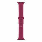 King Kong Silicone Watch Band For Apple Watch Ultra 49mm&Watch Ultra 2 49mm / Series 9&8&7 45mm / SE 3&SE 2&6&SE&5&4 44mm / 3&2&1 42mm(Plum) - 1