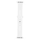 King Kong Silicone Watch Band For Apple Watch Ultra 49mm / Series 8&7 45mm / SE 2&6&SE&5&4 44mm / 3&2&1 42mm(White) - 1