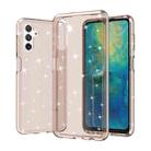 For Samsung Galaxy A13 5G Shockproof Terminator Style Glitter Powder Protective Phone Case(Gold) - 1
