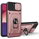 For OPPO A5 / A3S Sliding Camshield Card Phone Case(Rose Gold) - 1