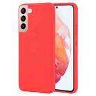 For Samsung Galaxy S22 5G GOOSPERY SOFT FEELING Liquid TPU Soft Case(Red) - 1