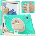 For Samsung Galaxy Tab A8 10.5 2021 Silicone + PC Tablet Case(Mint Green) - 1