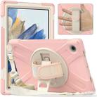 For Samsung Galaxy Tab A8 10.5 2021 Silicone + PC Tablet Case(Rose Gold) - 1