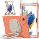 For Samsung Galaxy Tab A8 10.5 2021 Silicone + PC Tablet Case(Living Coral) - 1