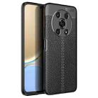 For Honor X30 Litchi Texture TPU Shockproof Phone Case(Black) - 1