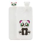 For  OPPO F9 Cartoon Shockproof TPU Protective Case with Holder(Panda) - 1