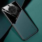 For Huawei nova 8i All-inclusive Leather + Organic Glass Phone Case(Green) - 1