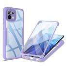 For Xiaomi Mi 11 Acrylic + TPU 360 Degrees Full Coverage Shockproof Phone Case(Purple) - 1