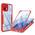 For Xiaomi Mi 11 Acrylic + TPU 360 Degrees Full Coverage Shockproof Phone Case(Red) - 1