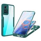 For Xiaomi Redmi Note 11 5G China Acrylic + TPU 360 Degrees Full Coverage Shockproof Phone Case(Green) - 1