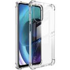 For Motorola Moto G51 5G imak Airbag TPU Case with Screen Protector(Transparent) - 1