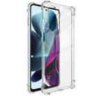 For Motorola Moto G200 5G / Edge S30 5G imak Airbag TPU Case with Screen Protector(Transparent) - 1