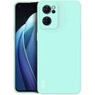 For OPPO Reno7 5G imak UC-4 Series Straight Edge TPU Soft Protective Case(Light Cyan) - 1