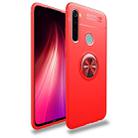 For Xiaomi Redmi Note 8T Lenuo Shockproof TPU Protective Case with Invisible Holder(Red) - 1