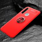 For Xiaomi Redmi Note 8T Lenuo Shockproof TPU Protective Case with Invisible Holder(Red) - 2