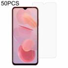 50 PCS 0.26mm 9H 2.5D Tempered Glass Film For Ulefone Note 12P - 1
