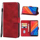 Leather Phone Case For Xiaomi Mi Mix 2S(Red) - 1
