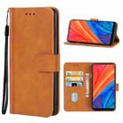 Leather Phone Case For Xiaomi Mi Mix 2S(Brown) - 1