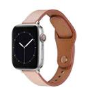 Nail Button Watch Band For Apple Watch Series 8&7 41mm / SE 2&6&SE&5&4 40mm / 3&2&1 38mm(Pink) - 1