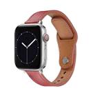 Nail Button Watch Band For Apple Watch Ultra 49mm&Watch Ultra 2 49mm / Series 9&8&7 45mm / SE 3&SE 2&6&SE&5&4 44mm / 3&2&1 42mm(Dark Red) - 1