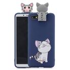 For Xiaomi Redmi 6A Cartoon Shockproof TPU Protective Case with Holder(Cat) - 1