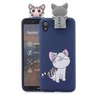 For Xiaomi Redmi 7A Cartoon Shockproof TPU Protective Case with Holder(Cat) - 1