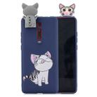 For Xiaomi Redmi K20 Cartoon Shockproof TPU Protective Case with Holder(Cat) - 1