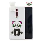 For Xiaomi Redmi K20 Cartoon Shockproof TPU Protective Case with Holder(Panda) - 1