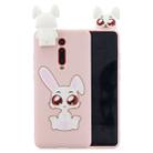 For Xiaomi Redmi K20 Cartoon Shockproof TPU Protective Case with Holder(Rabbit) - 1