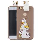 For Xiaomi Redmi Note 5A Cartoon Shockproof TPU Protective Case with Holder(Hamsters) - 1