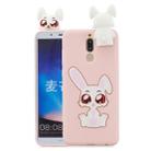 For Huawei Mate 10 Lite Cartoon Shockproof TPU Protective Case with Holder(Rabbit) - 1