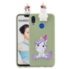 For Huawei Nova 3i Cartoon Shockproof TPU Protective Case with Holder(Unicorn) - 1