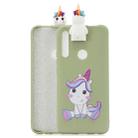 For Huawei P Smart Z Cartoon Shockproof TPU Protective Case with Holder(Unicorn) - 1